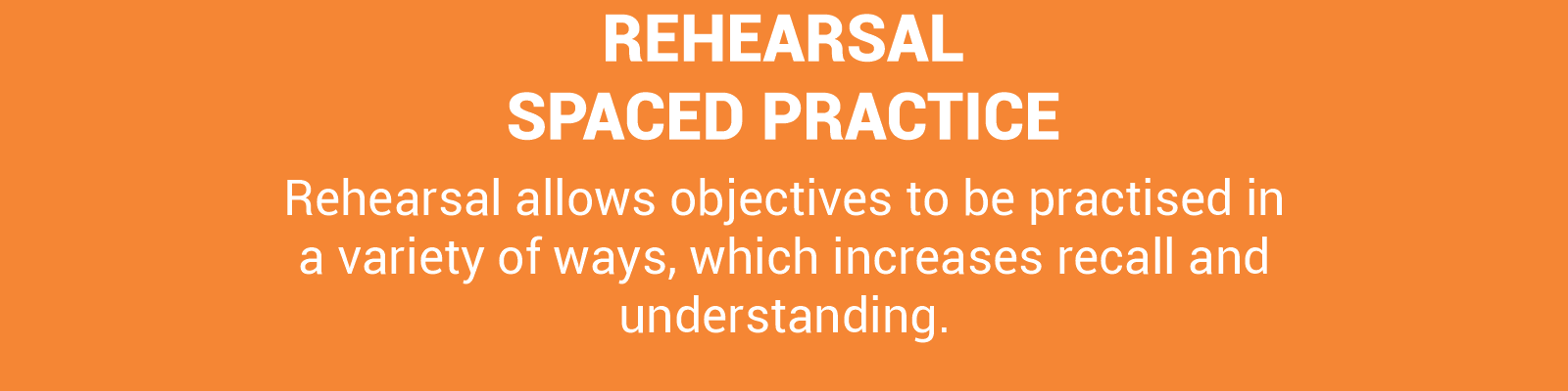 rehearsed - space practice slide